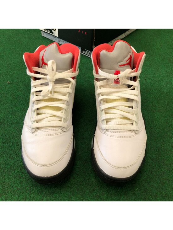 Pre-Owned Air Jordan 5 Retro ‘Fire Red’ 2020 - Size 10 main image 4